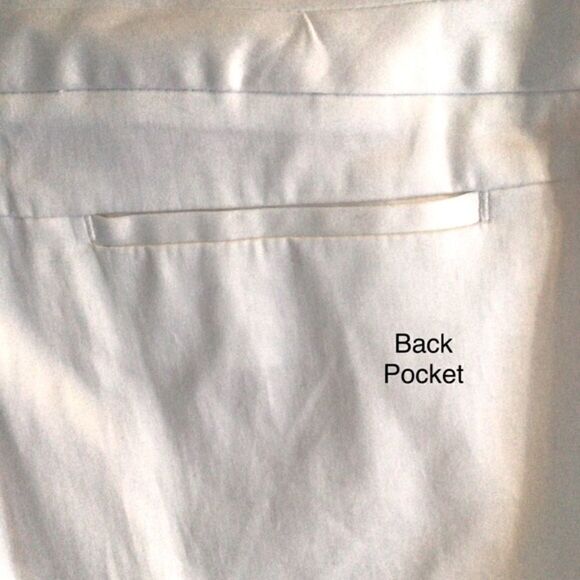 DAHLIA COLLECTION CLASSIC PANTALONI 14P -WHITE NWT - Picture 5 of 15